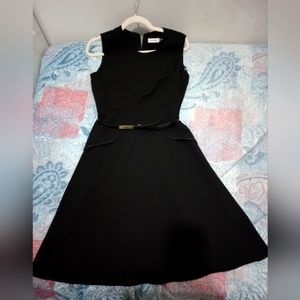 Calvin Klein Women Belted Black Size 8